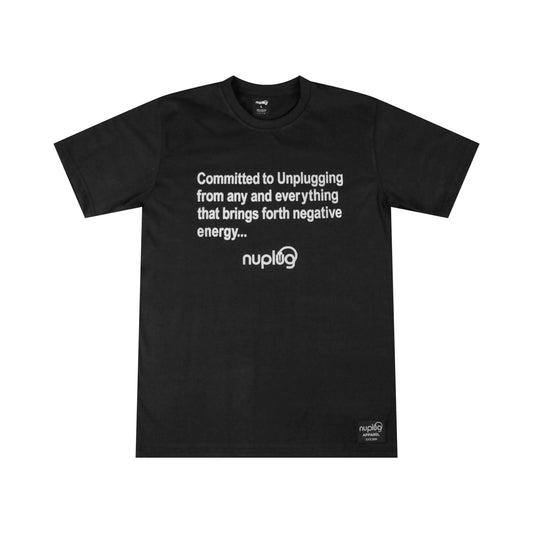 Committed to Unplugging… “Black and White” T-shirts
