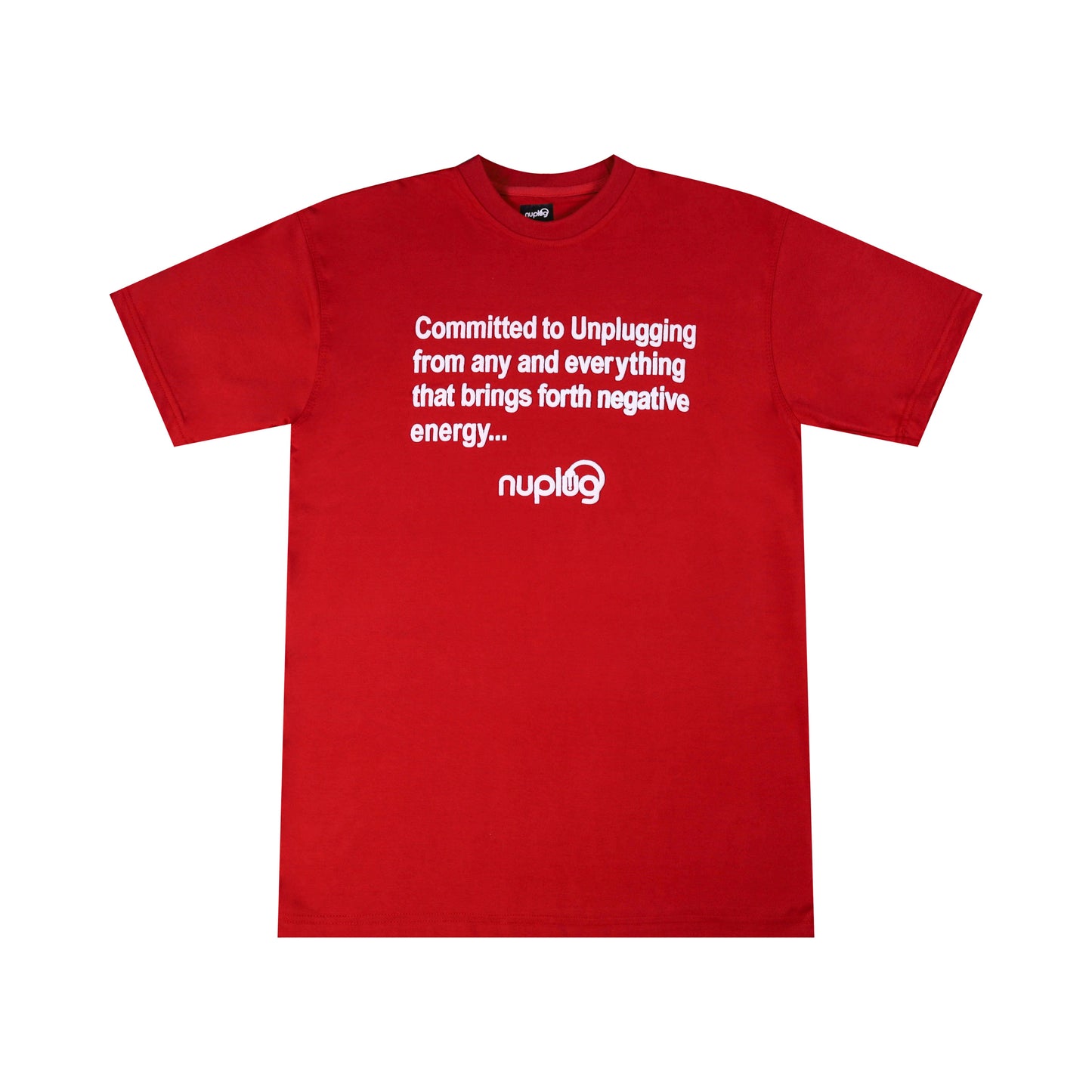 Committed to Unplugging… “Red and White” T-shirts