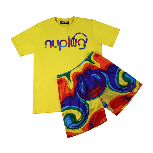 Yellow Plug Short Set
