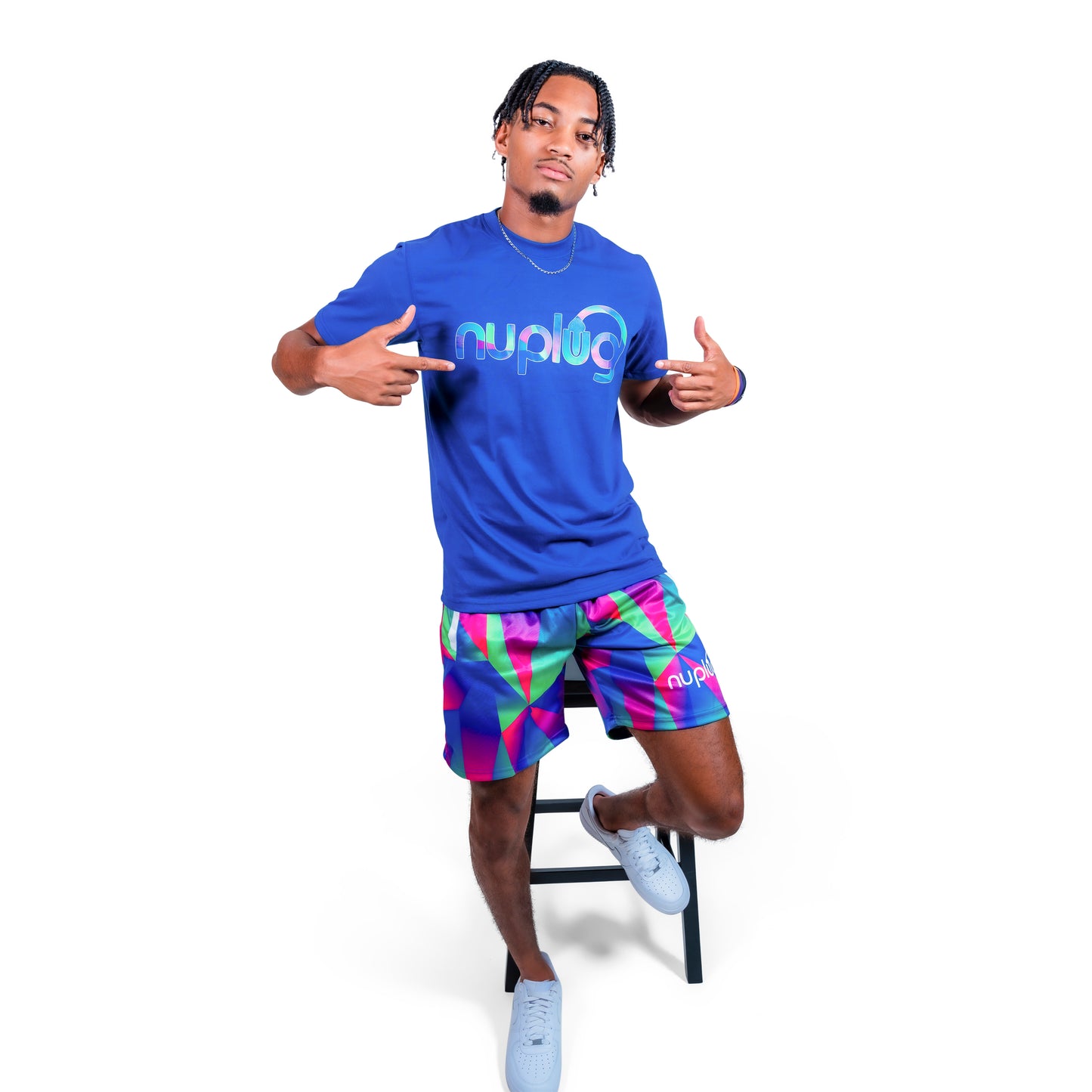 Blue Plug Short Set