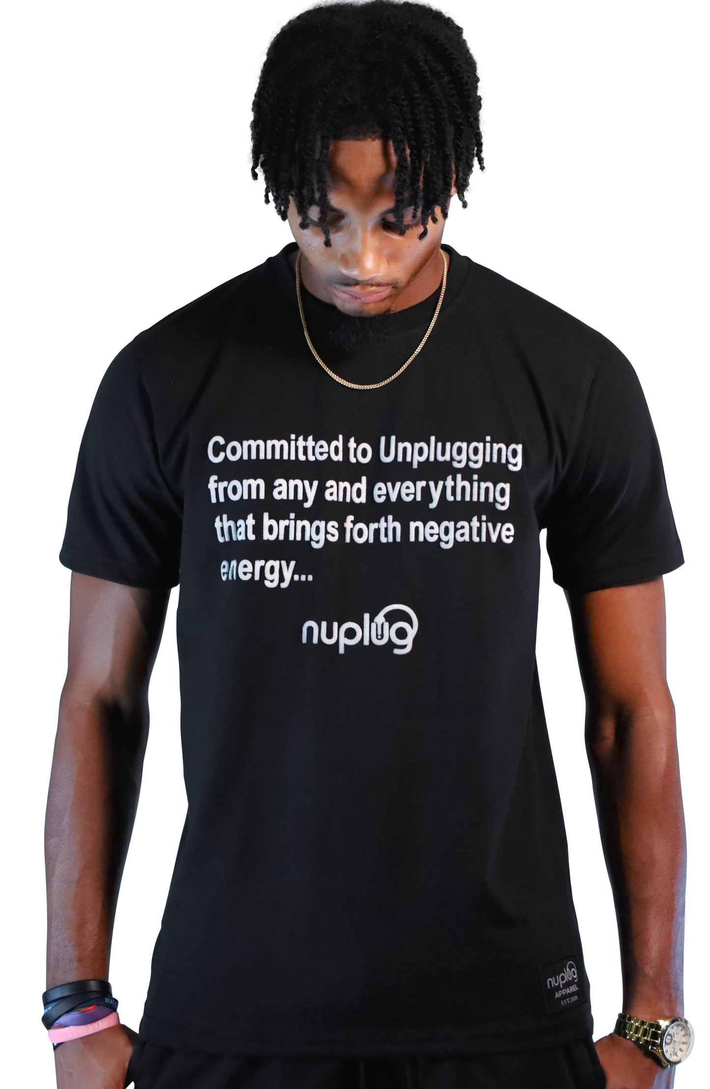 Committed to Unplugging… “Black and White” T-shirts