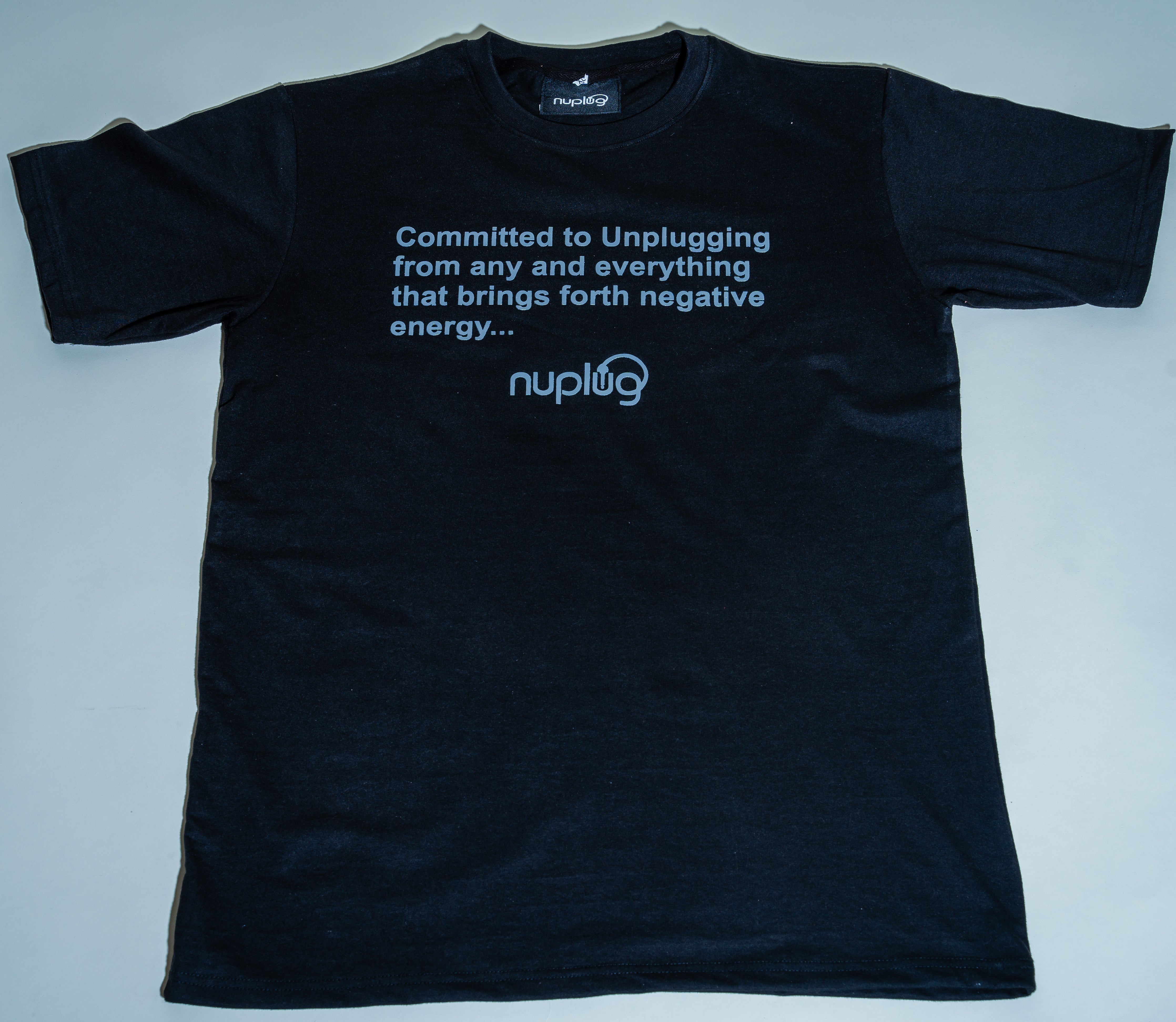 Committed to Unplugging… “Black” T-shirts
