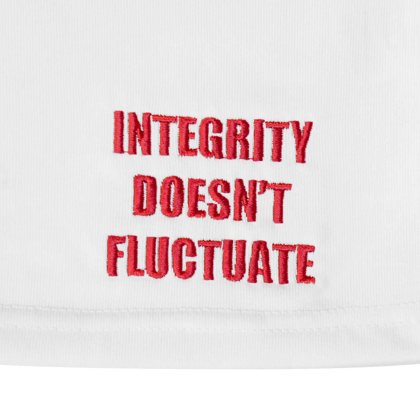 Integrity Doesn't Fluctuate