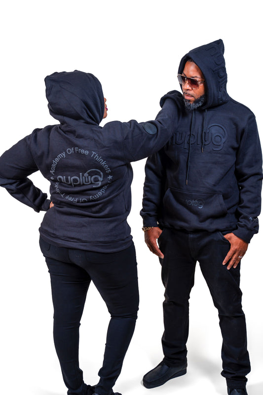 Black on Black Academy of Free Thinkers Hoodie