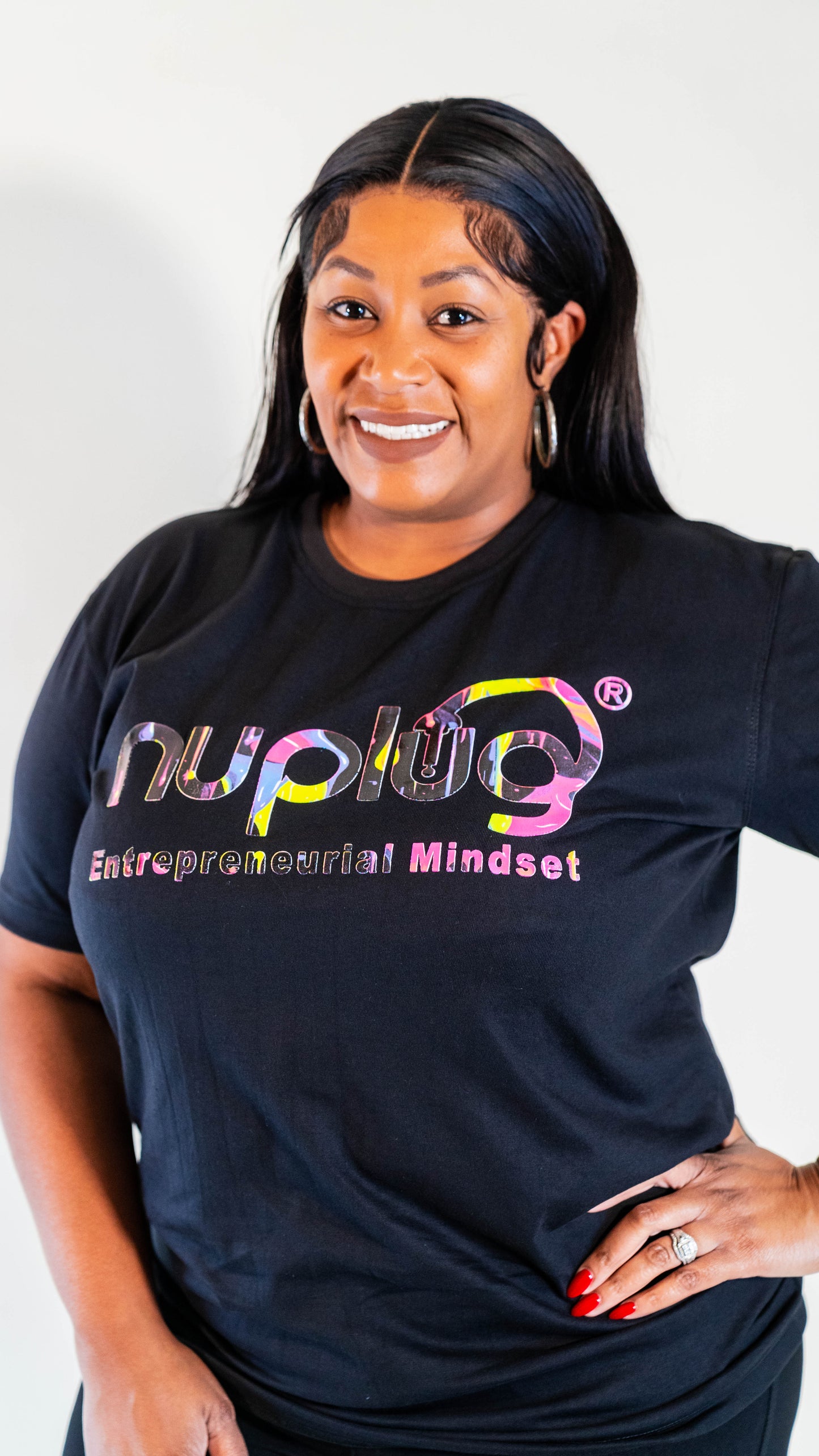 ENTREPRENERURIAL MINDSET… “Black with Neon Colors” T-shirt