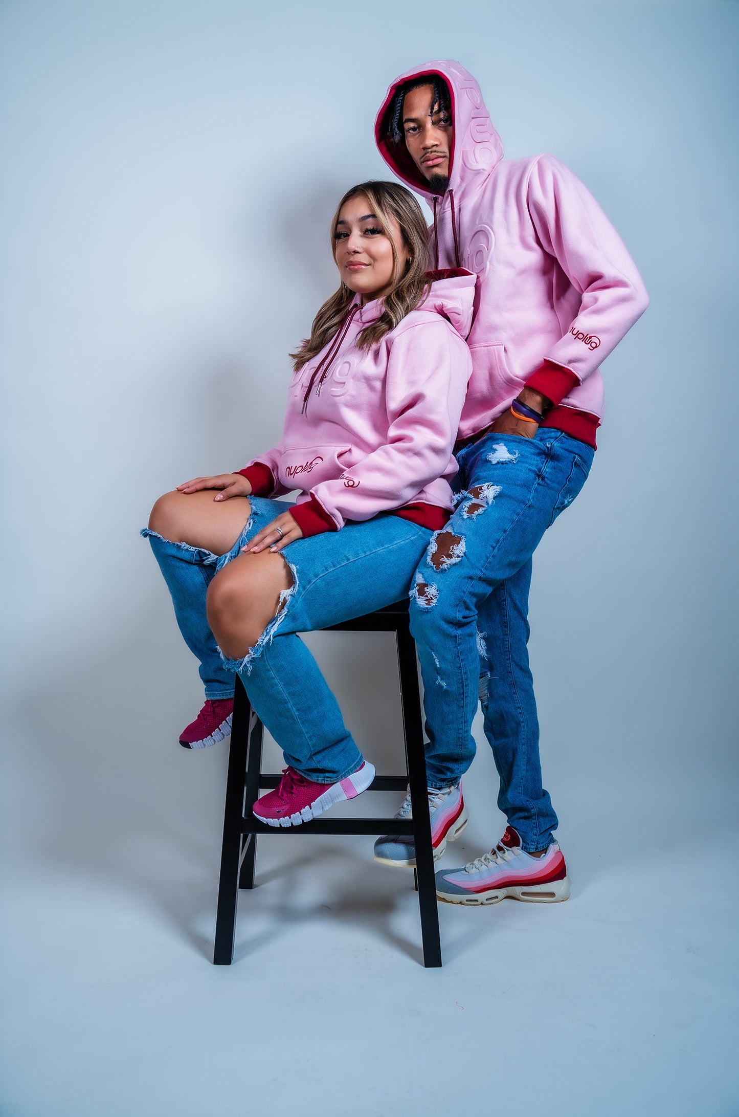 Pink and Razz Academy of Free Thinkers Hoodie