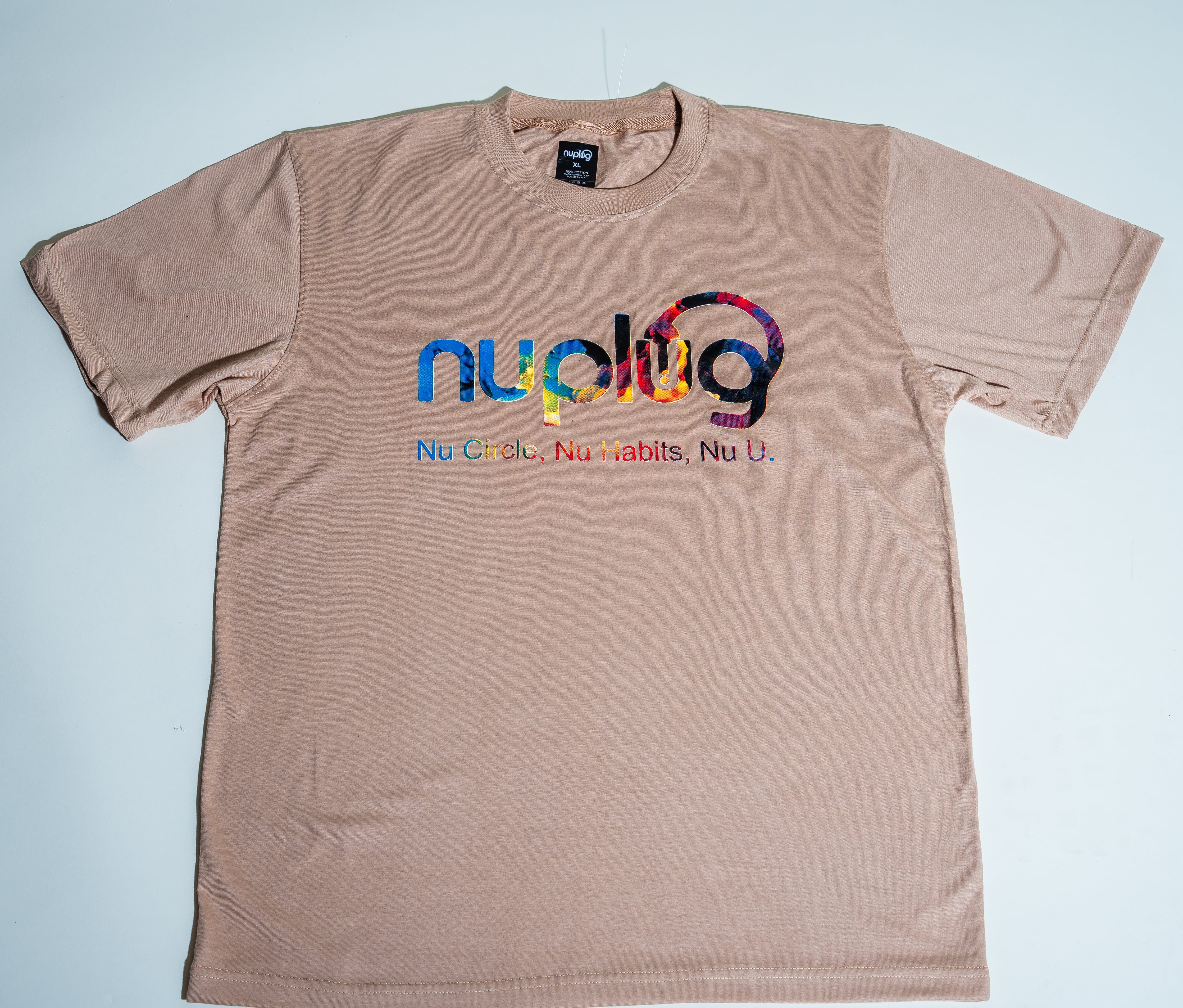 Nu Circle Nu Habits Nu U… “Tan” T-shirts