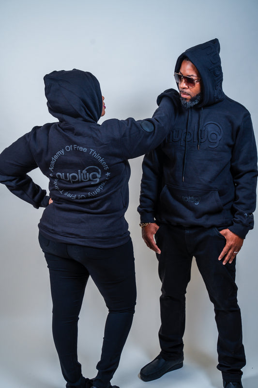 Black on Black Academy of Free Thinkers Hoodie